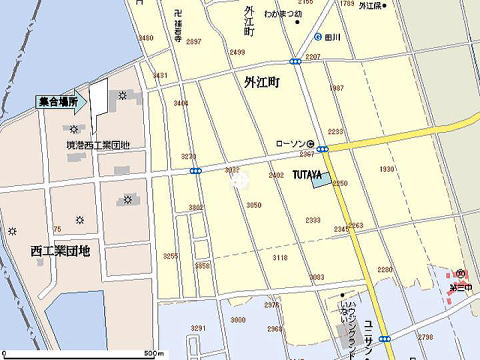 西工業団地　地図